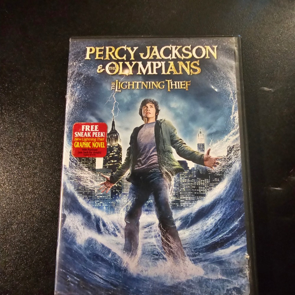 Percy Jackson & The Olympians The Lightning Thief DVD 2010 Fantasy Adventure